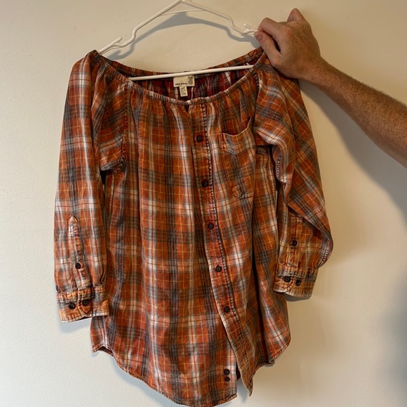 Urban Outfitters Tops - Urban Renewal up cycle plaid shirt